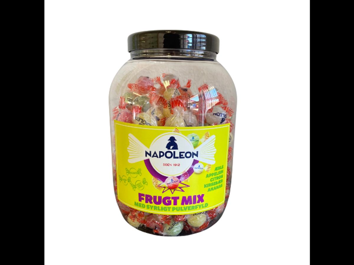 Bolcher Frugt mix Indpakket 1300 Gram