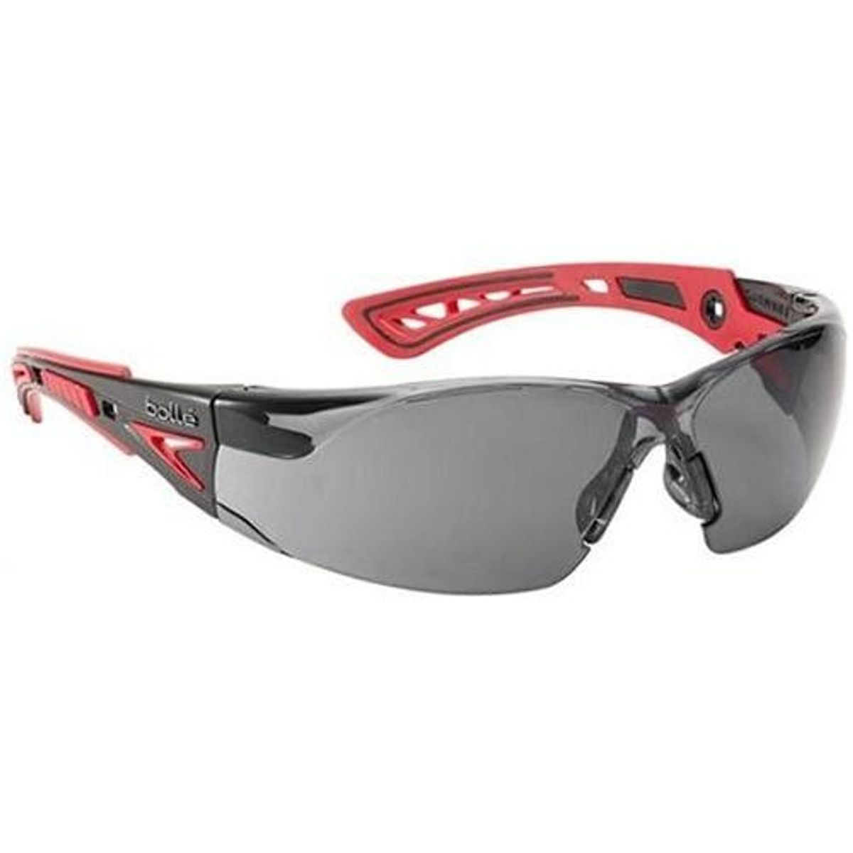 Bollé Rush+ sikkerhedsbrille Platinum mørk