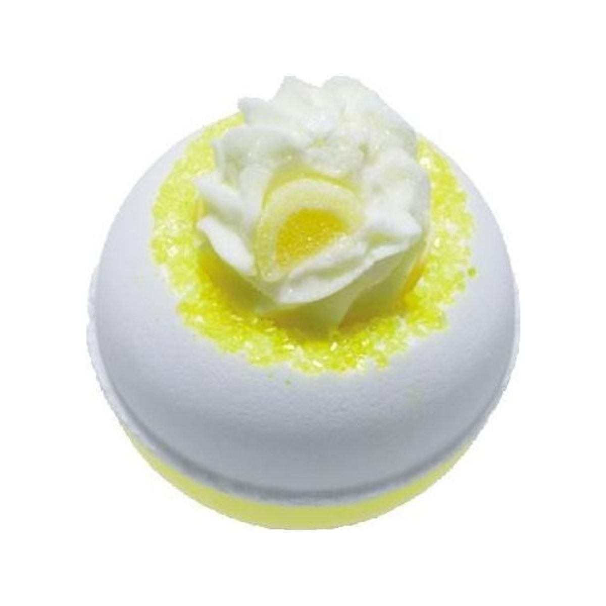 Bomb Cosmetics_Lemon Da Vida Loca Bath Blaster Brusende Badekugle 160G