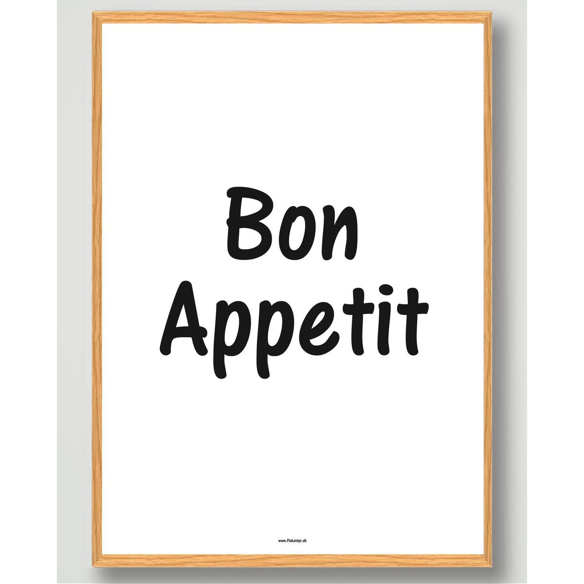 Bon Appetit - plakat (Størrelse: L - 50x70cm (B2))