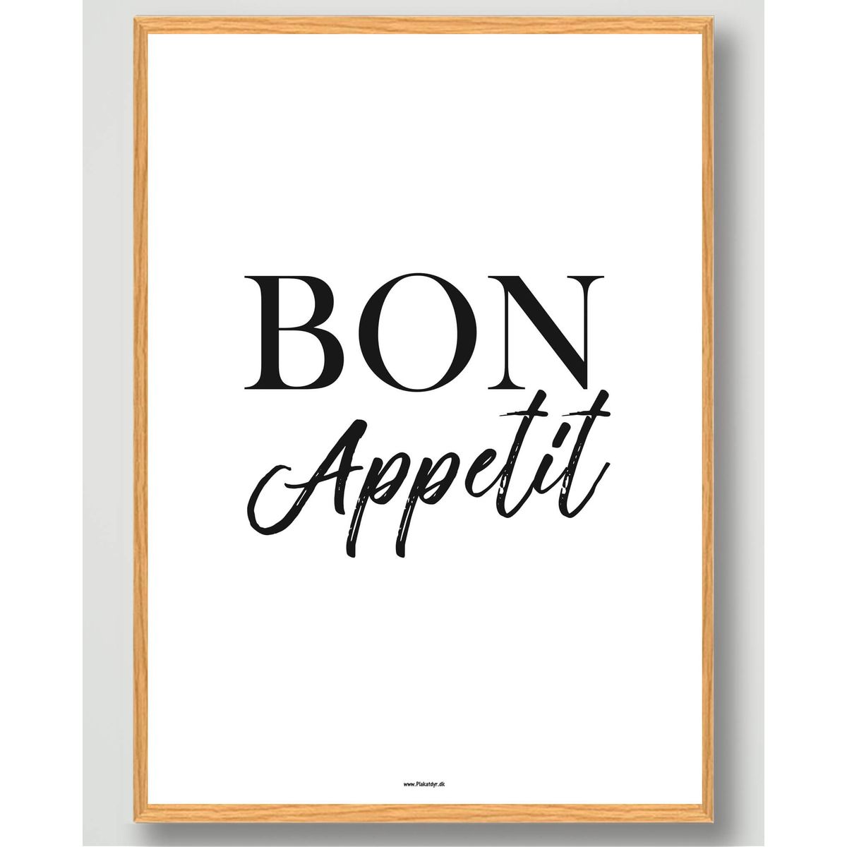 Bon Appetit - plakat (Størrelse: L - 50x70cm (B2))