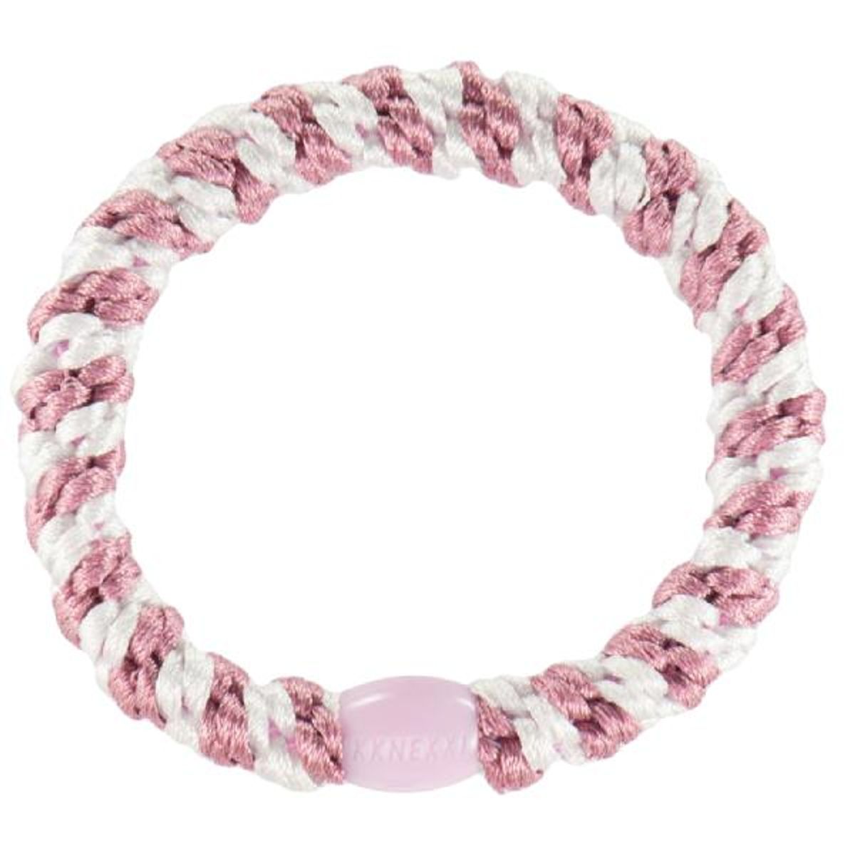 Bon Dep - Kknekki Elastik - Old Pink White Stripe - One size