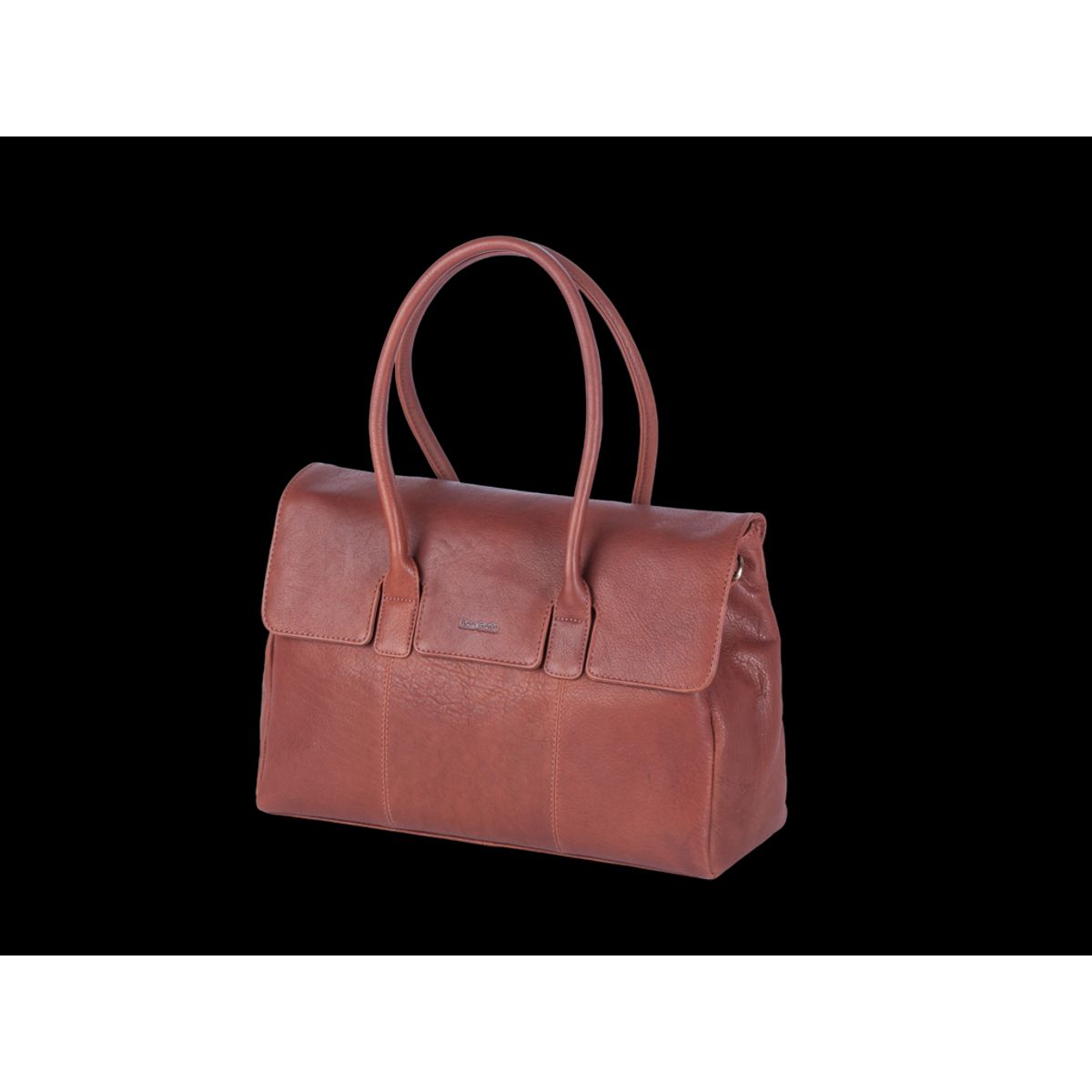 Bon Gout Working Bag 13" Columbia Cognac