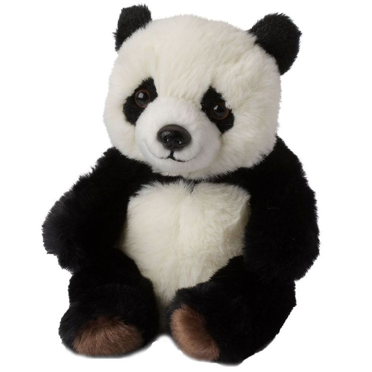 Bon Ton Toys Bamse - 22 cm - WWF - Sitting Panda - Sort/Hvid