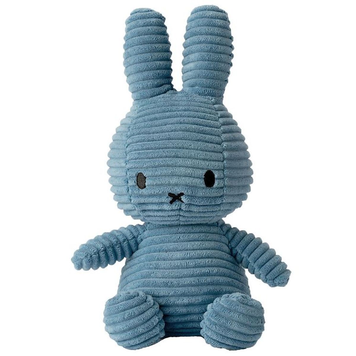 Bon Ton Toys Bamse - 23 cm - Sitting Miffy - Aviator Blue Fløjl