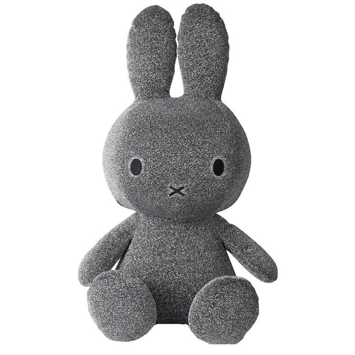 Bon Ton Toys Bamse - 23 cm - Sitting Miffy - Sølvglimmer