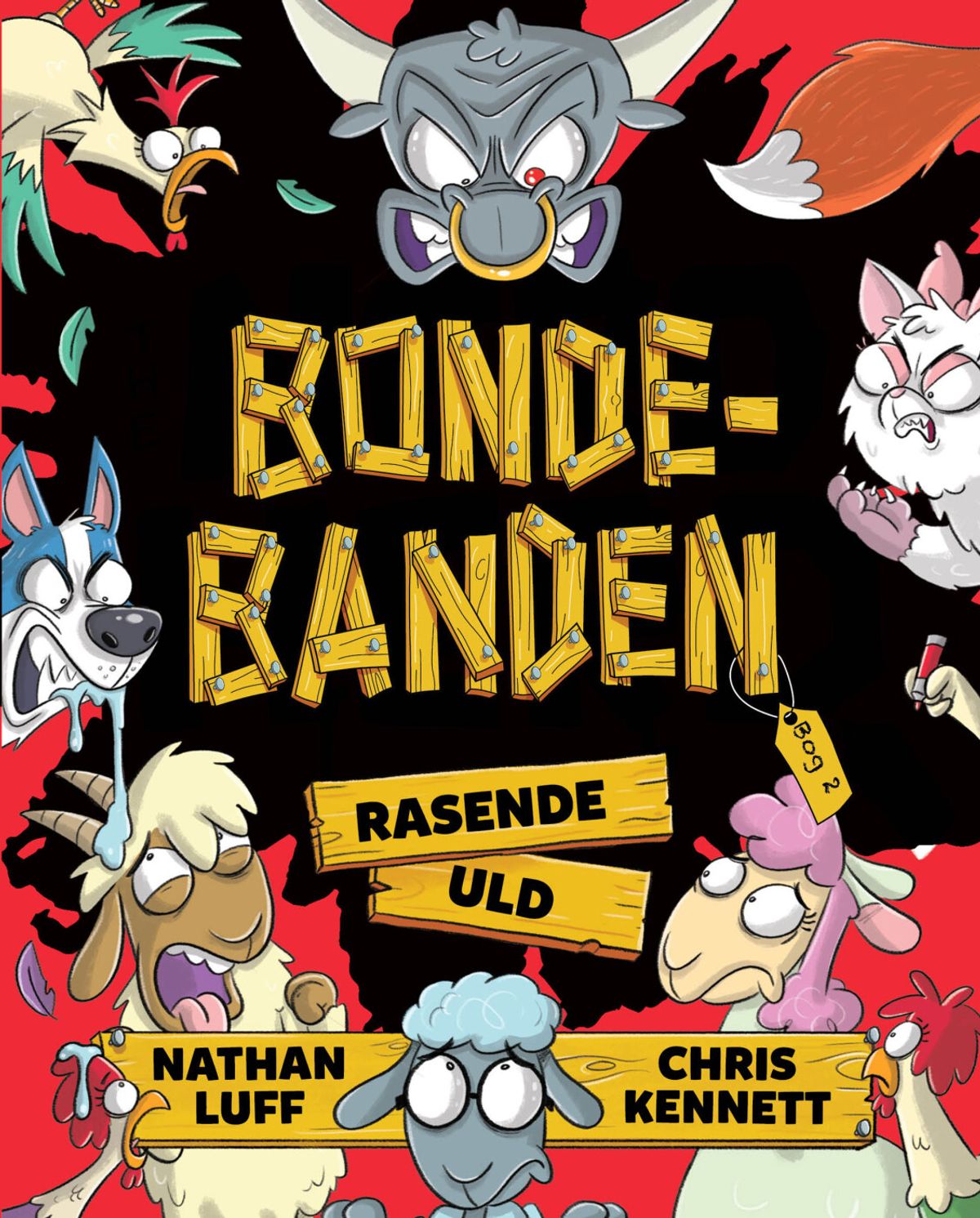 Bondebanden: Rasende Uld - Nathan Luff - Tegneserie