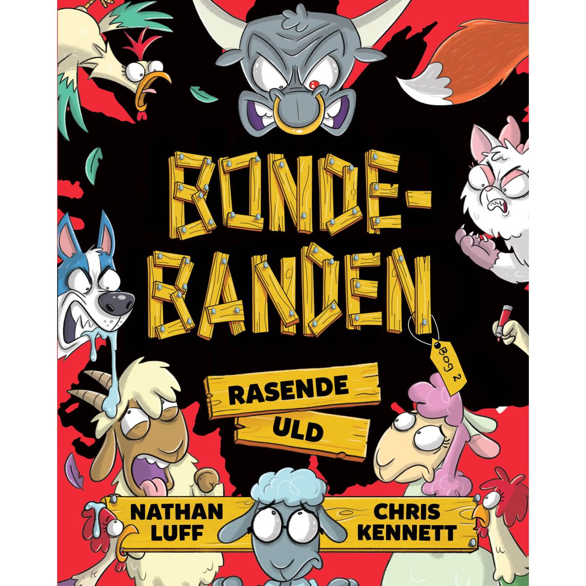 Bondebanden: Rasende Uld - Nathan Luff - Tegneserie