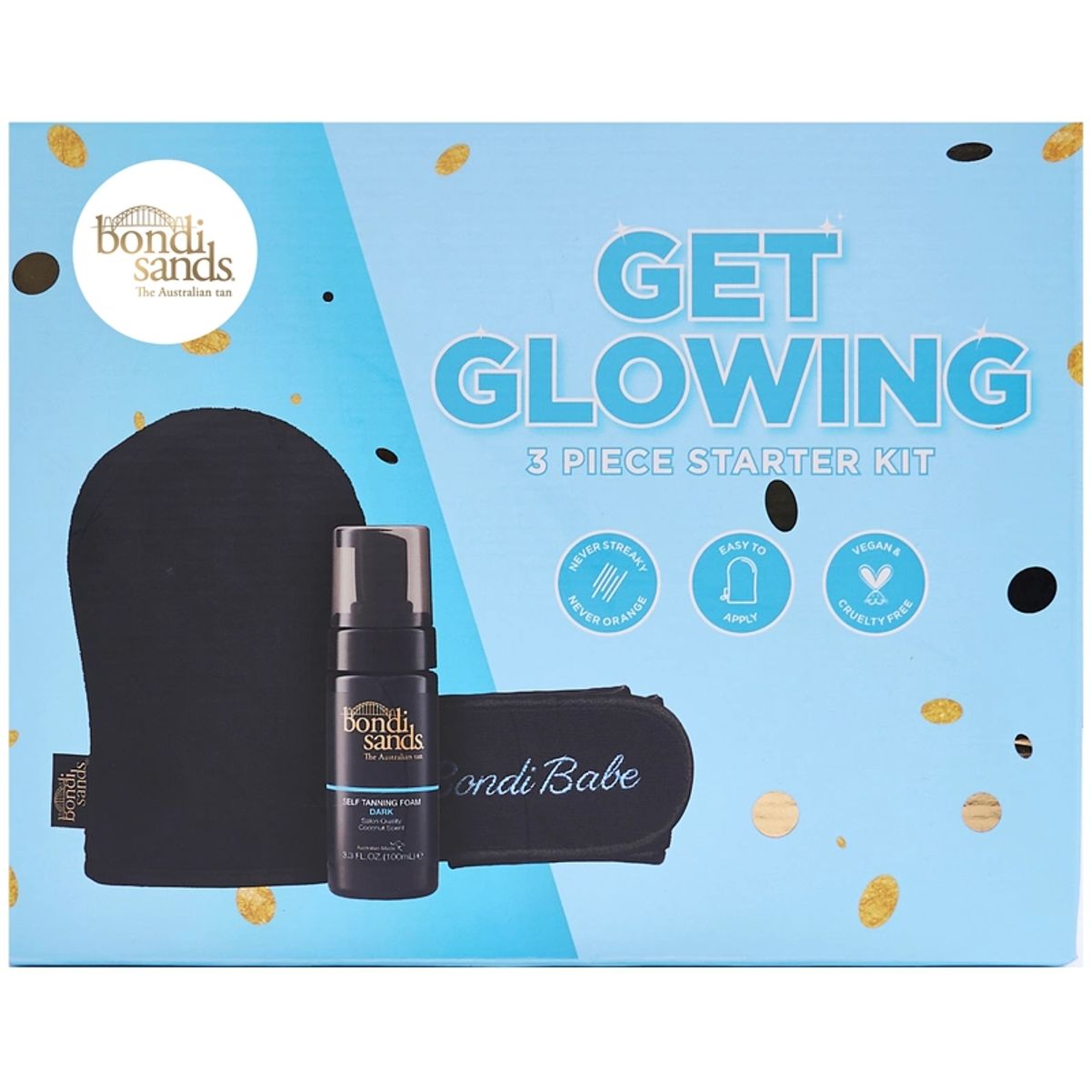 Bondi Sands Glow & Go Starter Set Dark Foam 100 ml