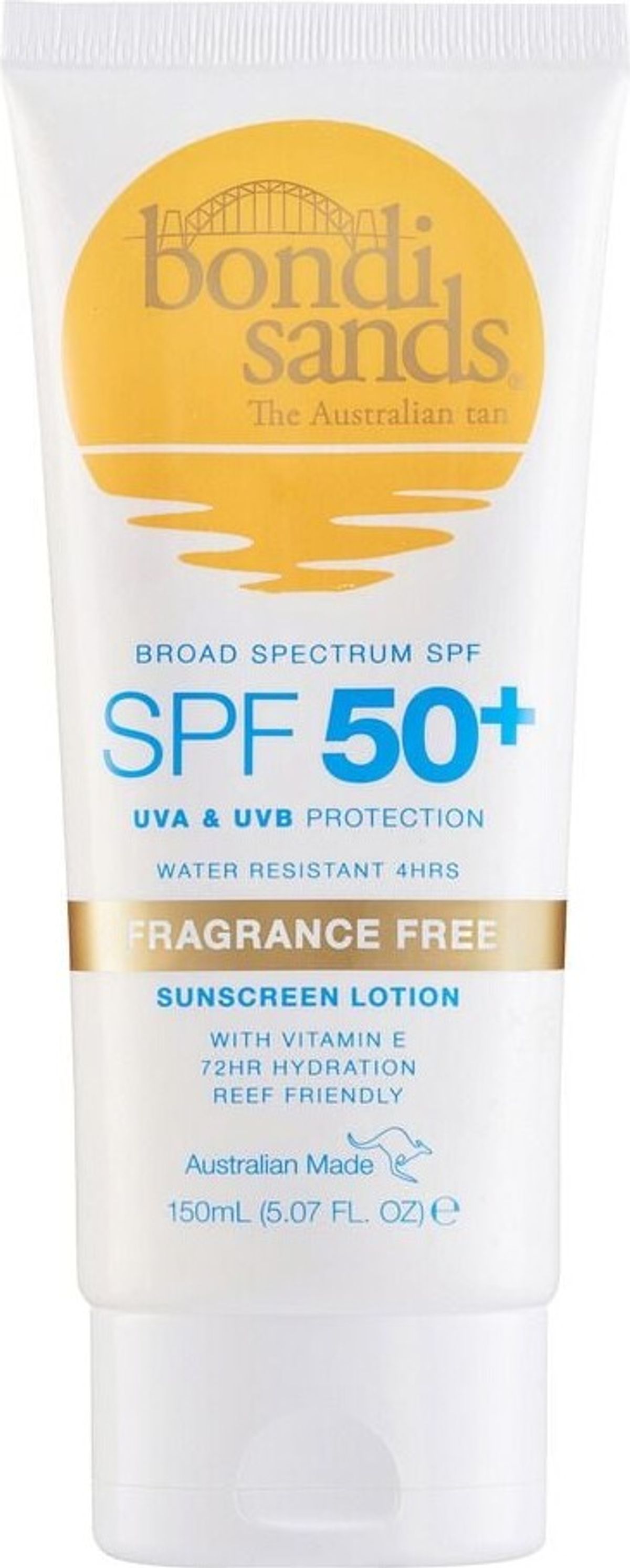 Bondi Sands - Spf 50+ Fragrance Free Body Sunscreen Lotion 150 Ml