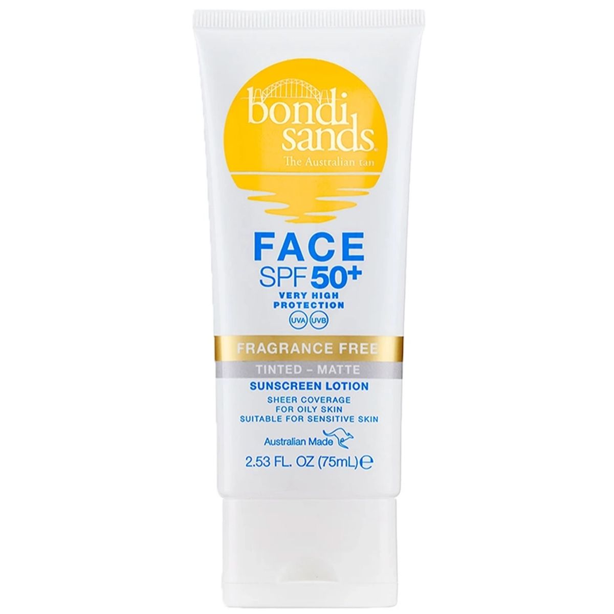 Bondi Sands SPF 50+ Matte Tinted Face Lotion 75 ml