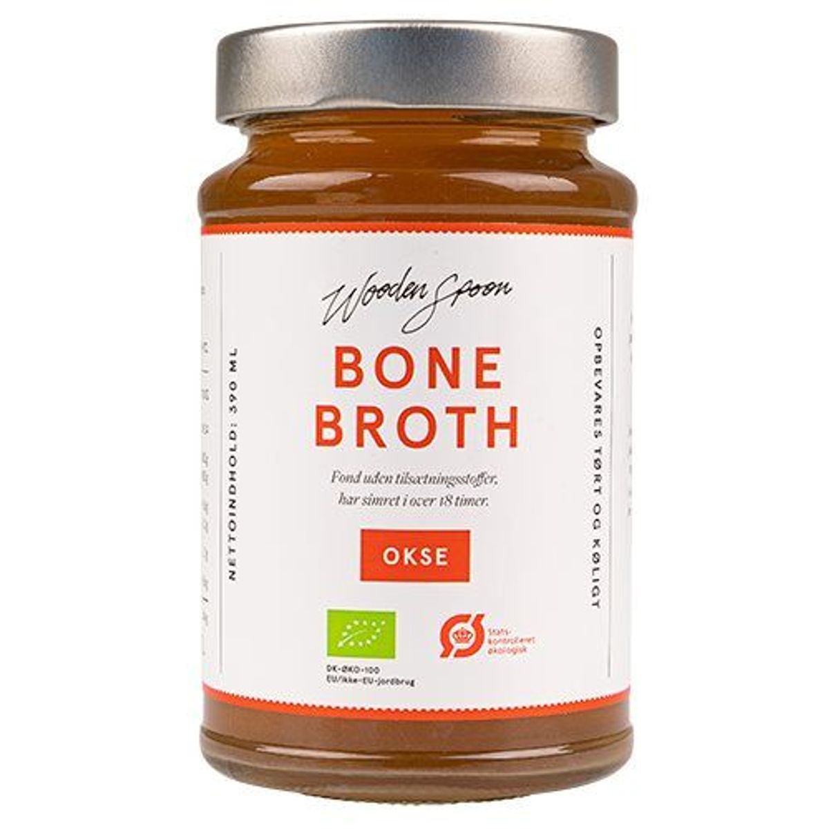 Bone Broth Okse Økologisk - 390 ml.