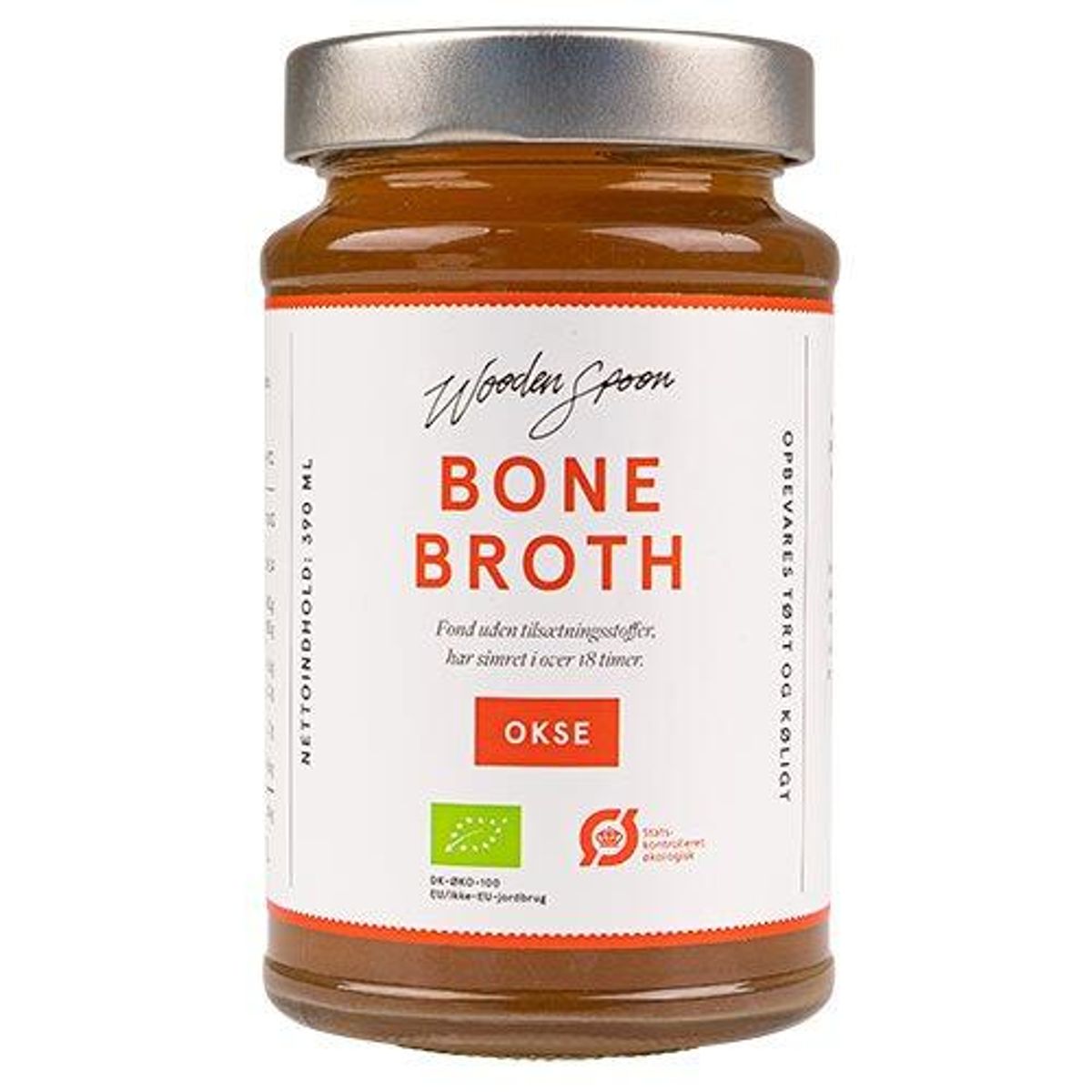 Bone Broth Okse Økologisk, 390ml.