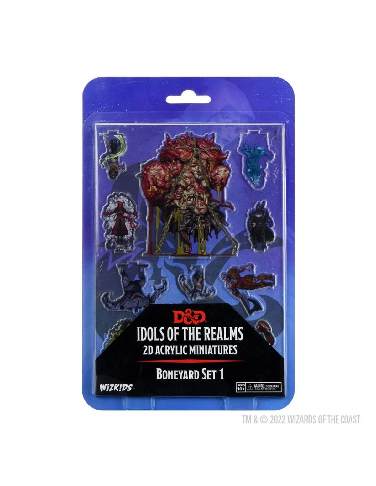 Boneyard set 1 - Idols of the Realms - 2D Rollespilsfigurer - Wizkids