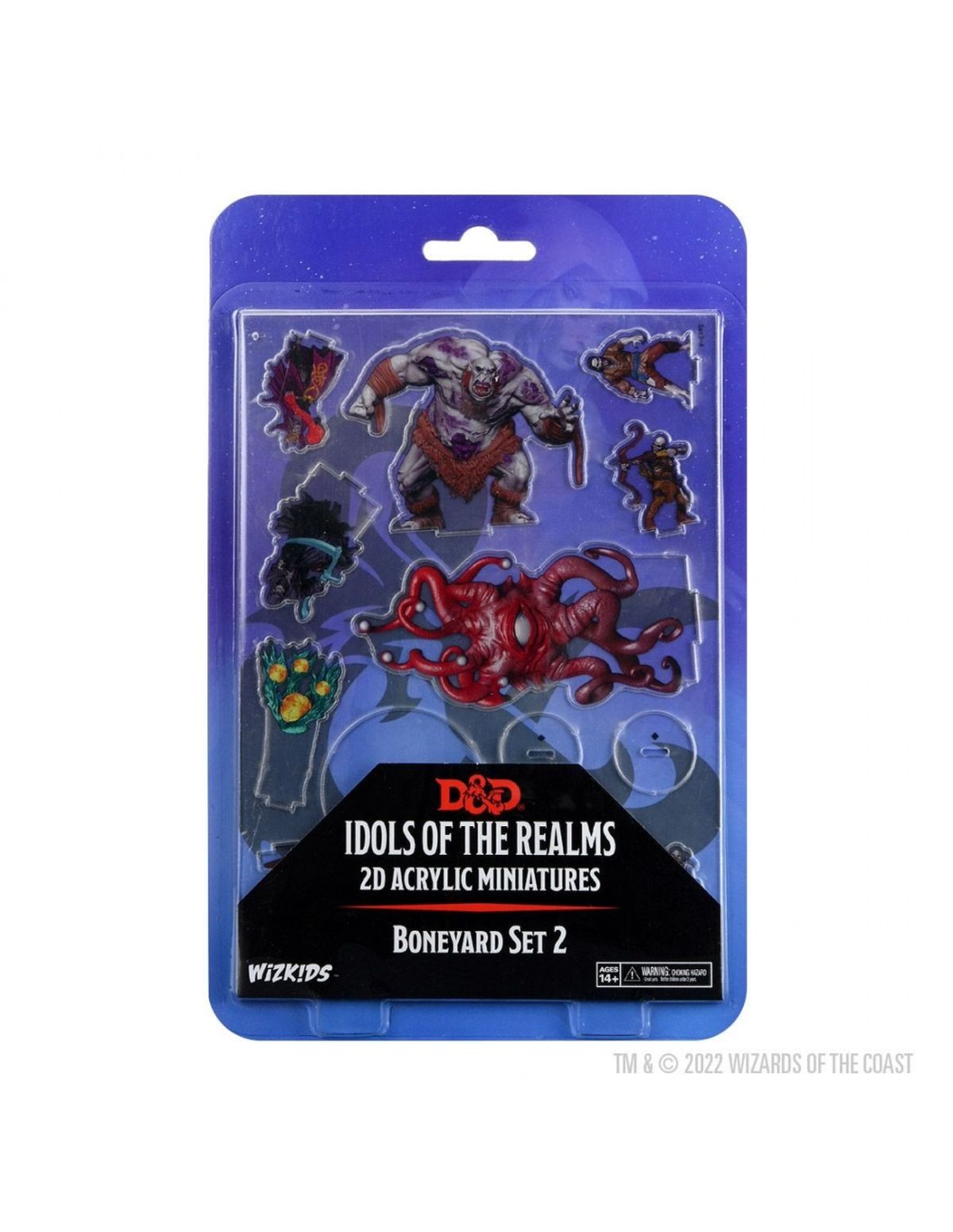 Boneyard set 2 - Idols of the Realms - 2D Rollespilsfigurer - Wizkids