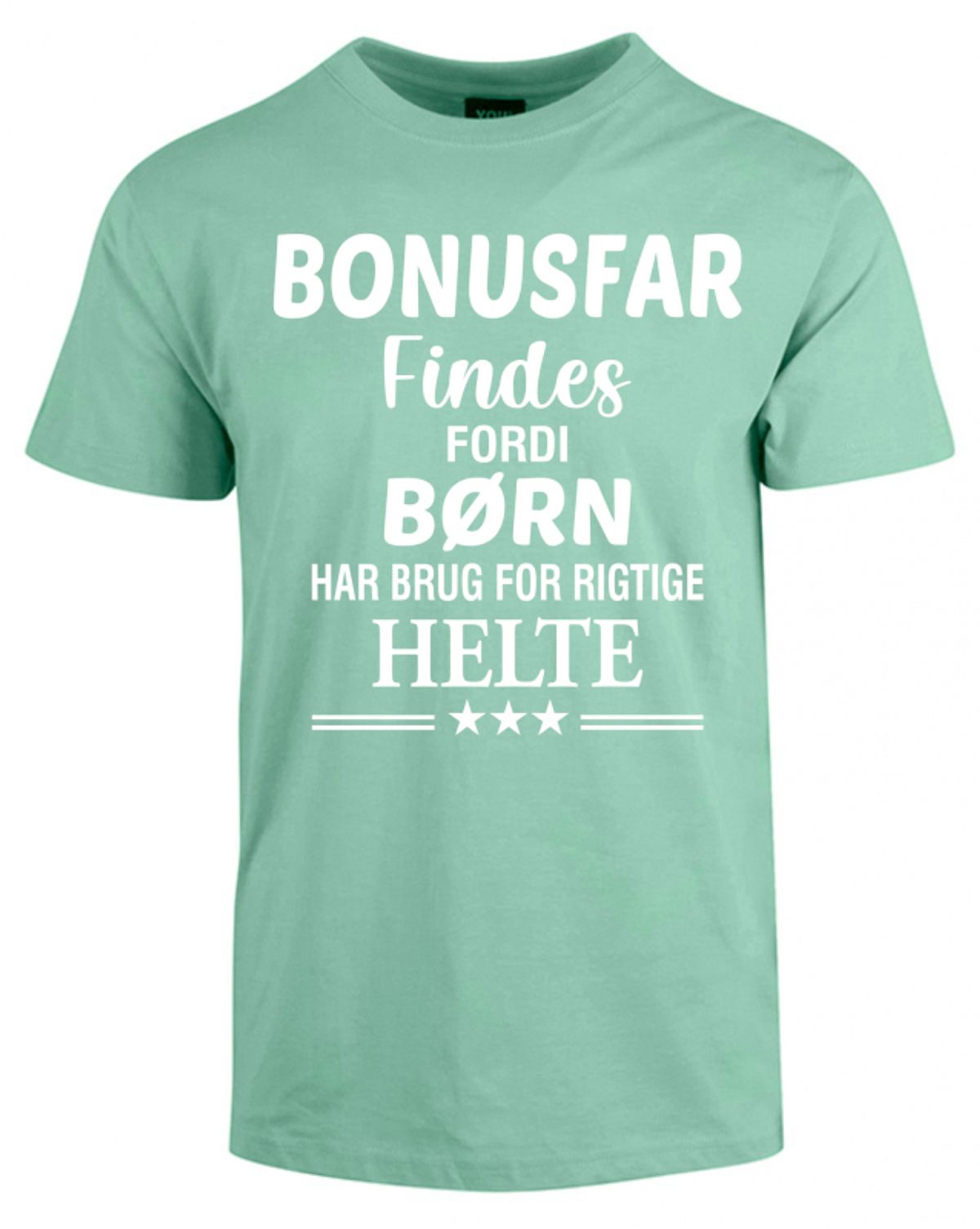 Bonusfar findes fars dag t-shirt - Mint