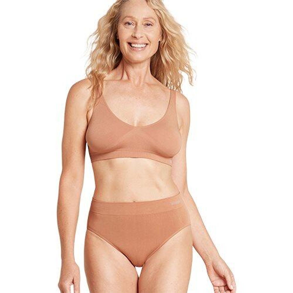 Boody Shaper Crop Bra Nude 2 str. L - 1 stk