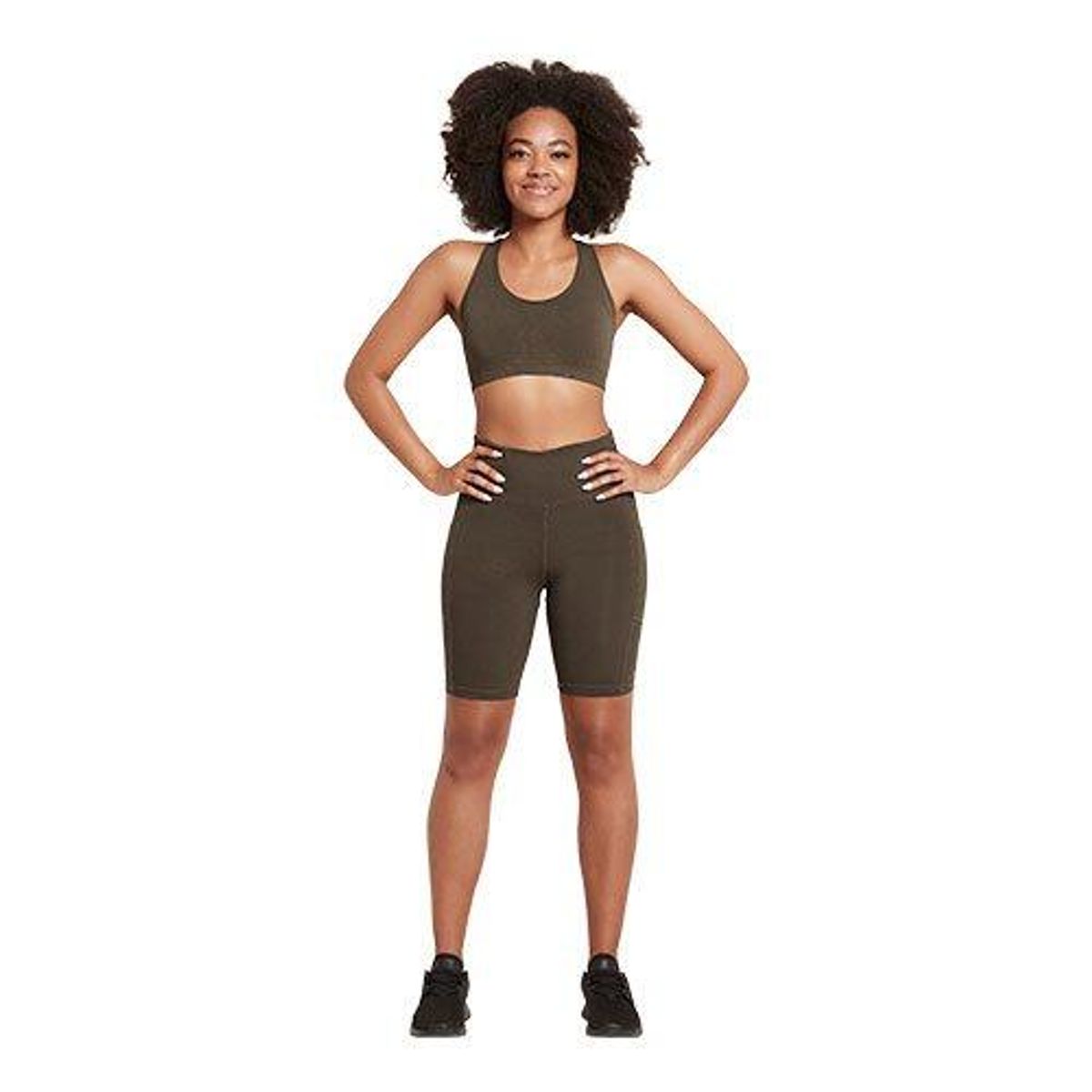 Boody Sports BH dark olive str. L