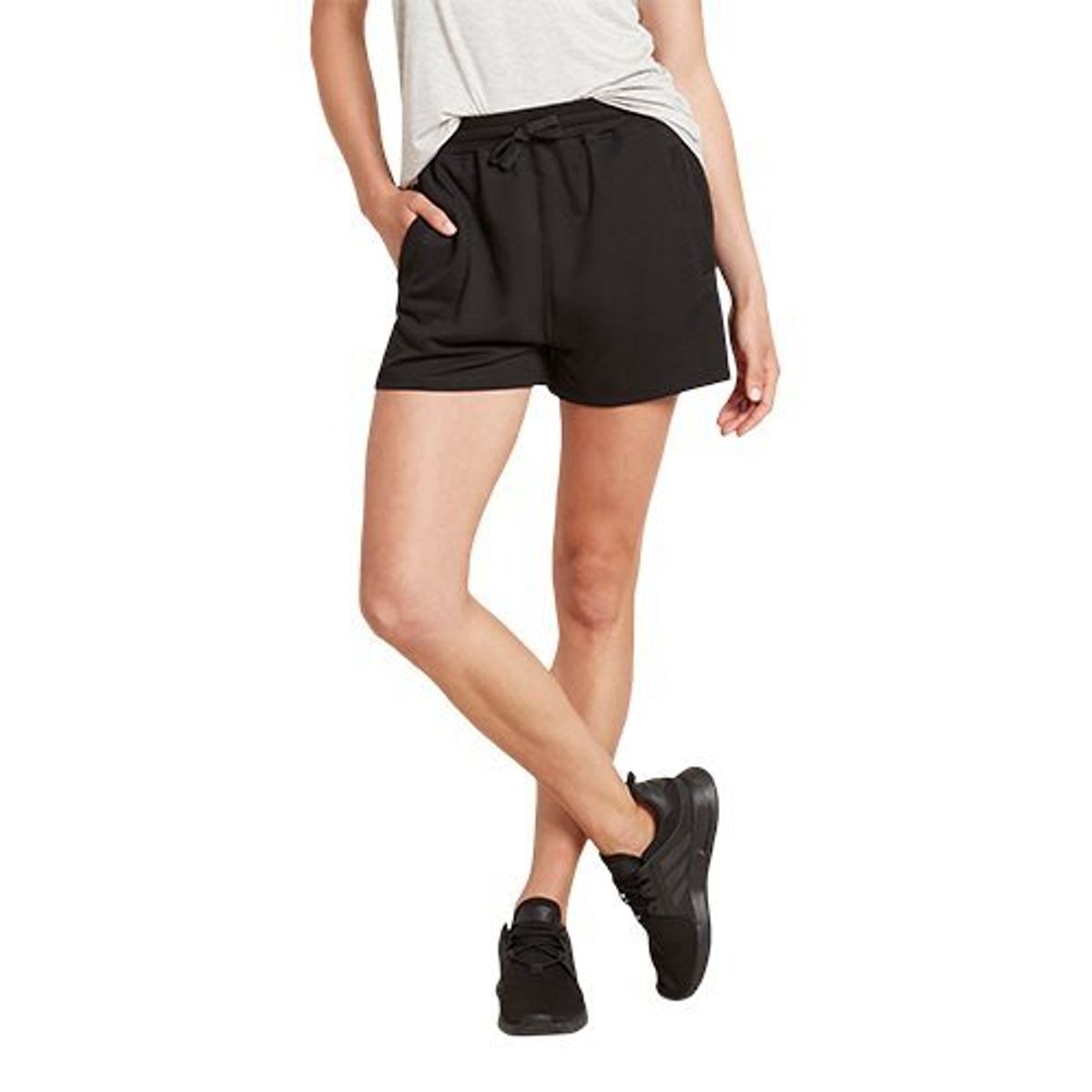 Boody Women´s Weekend Sweat Shorts, Sort str L.