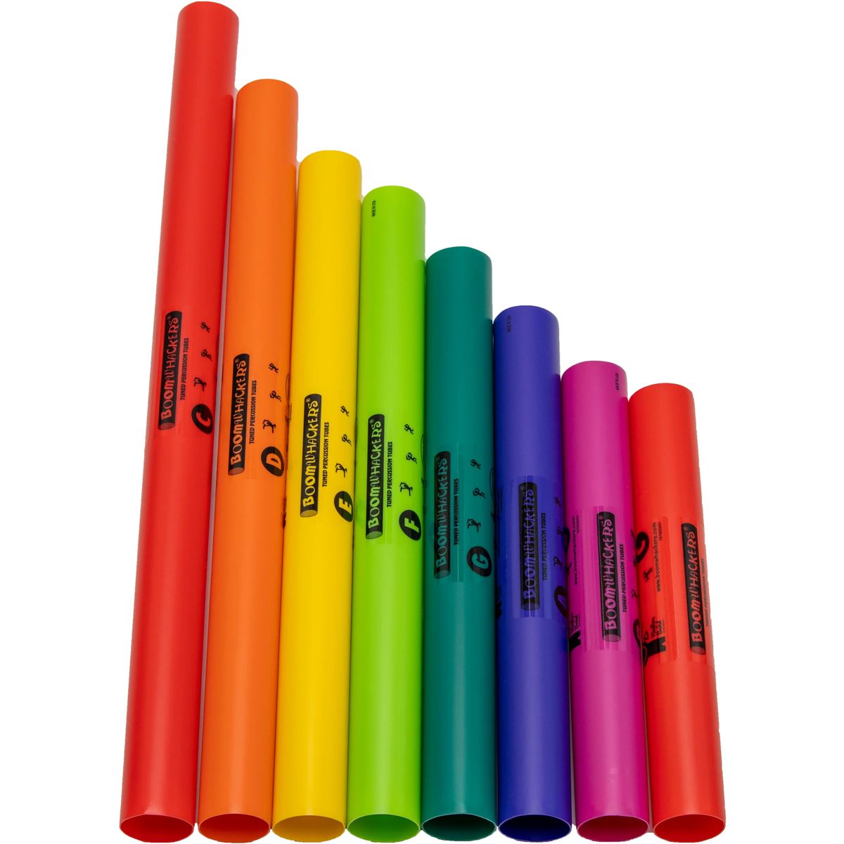 Boomwhackers BWDG C-major diatonic scale