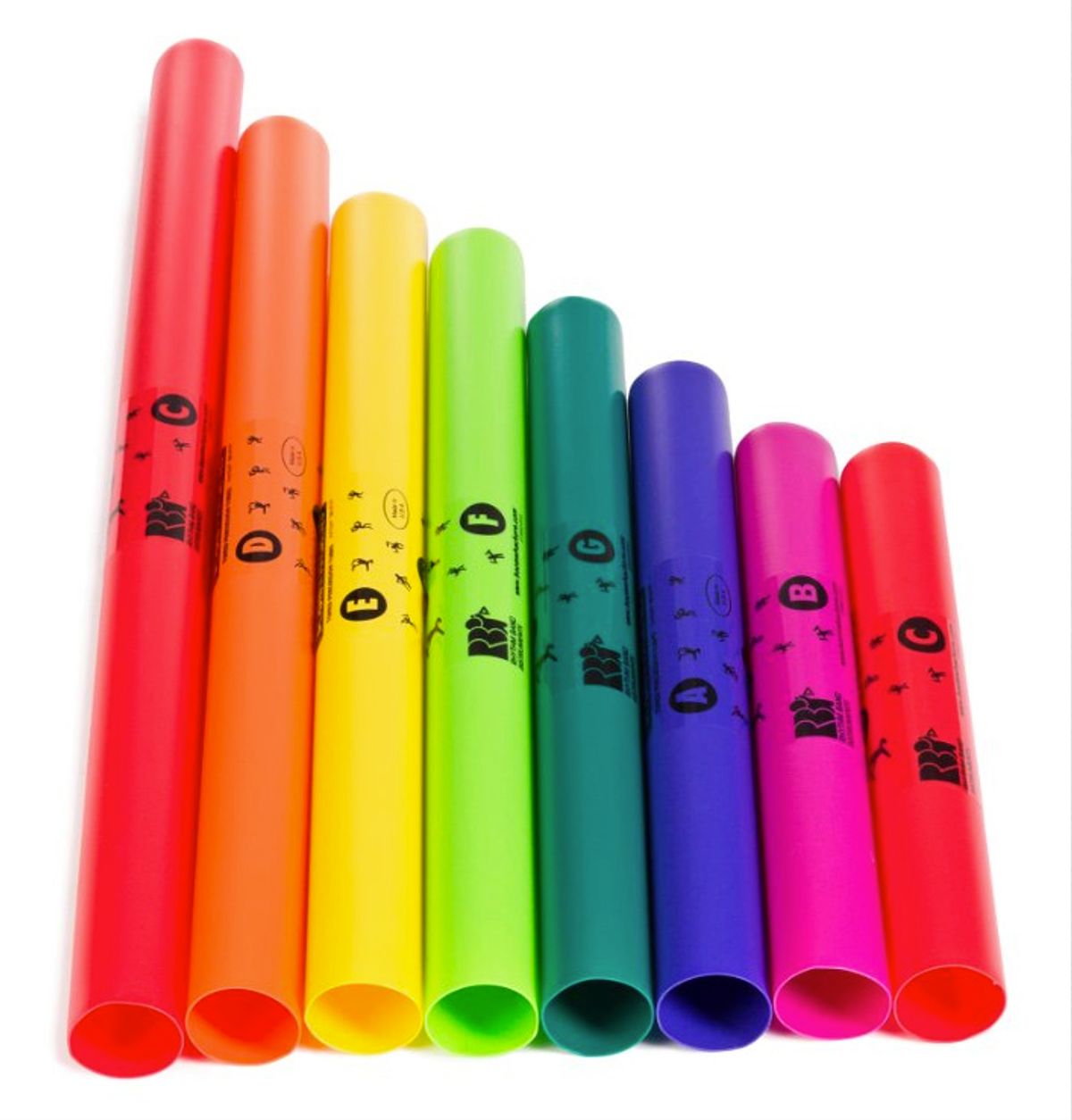 Boomwhackers Sæt (8 stk.)