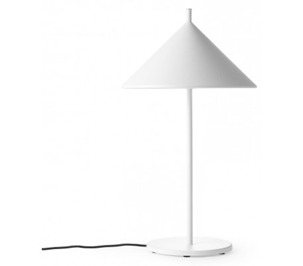 Bordlampe i metal H48 cm 1 x E14 - Hvid