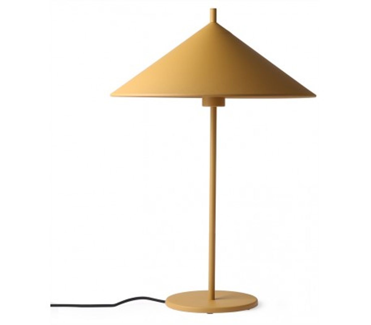 Bordlampe i metal H58 cm 1 x E27 - Okker