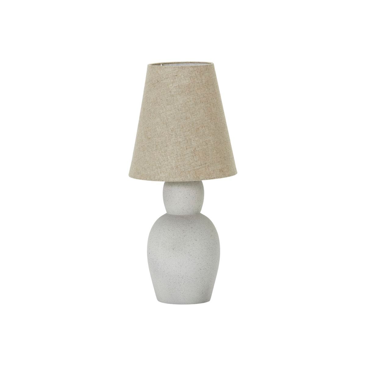 Bordlampe inkl. lampeskærm, Orga, Sand