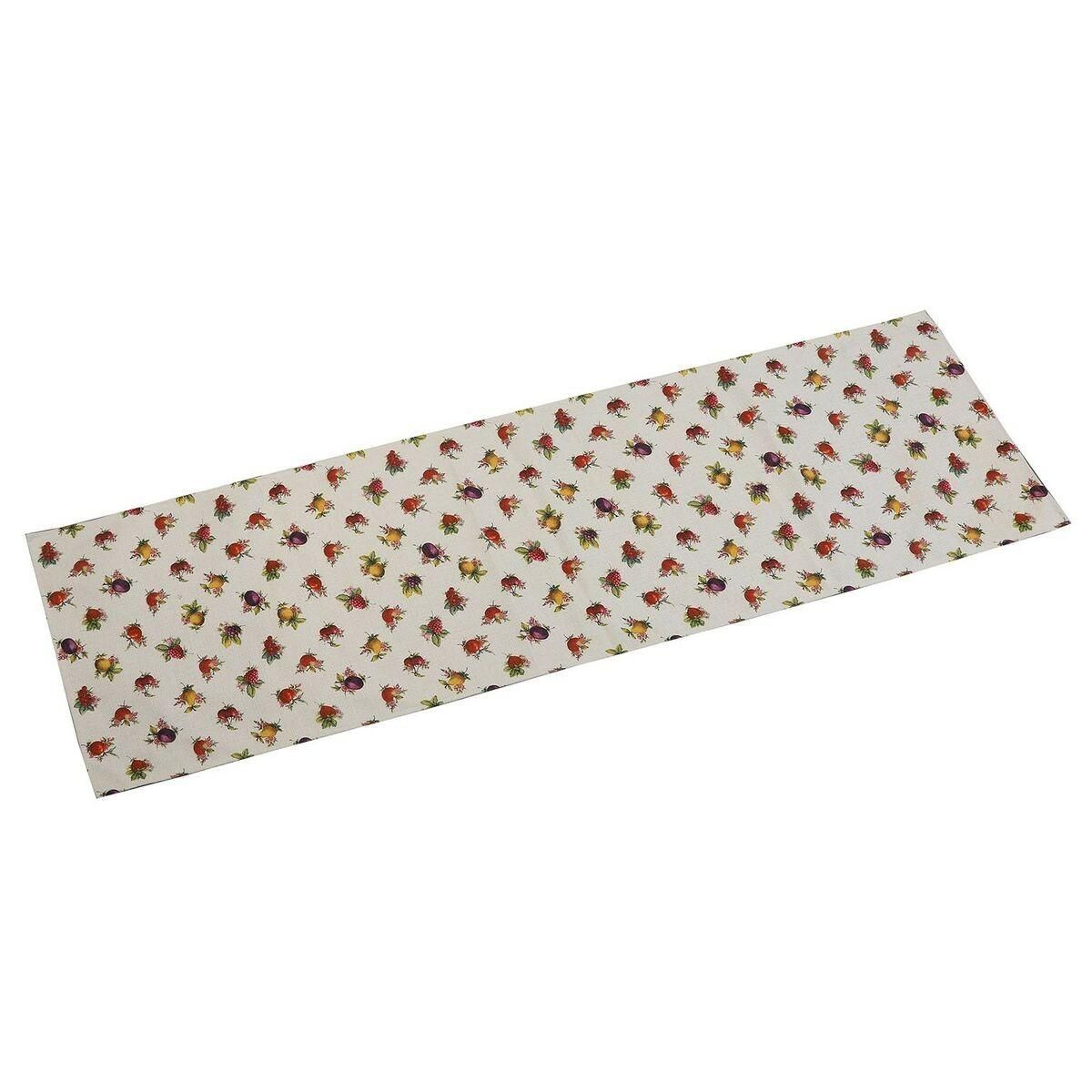 Bordløber Versa Strawberry Polyester (44,5 x 0,5 x 154 cm)