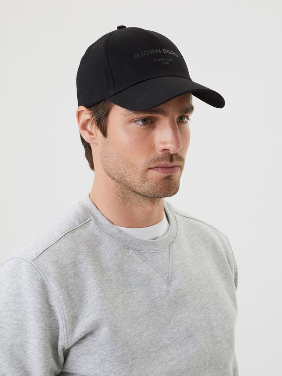 BORG STRETCH CAP, BRILLIANT WHITE