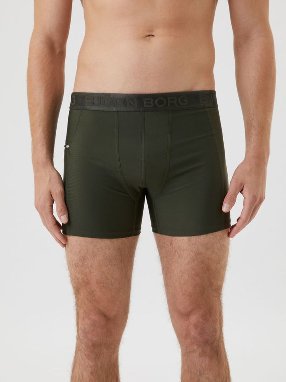 BORG STRETCH SWIM SHORTS, BB RETRO LEAFS