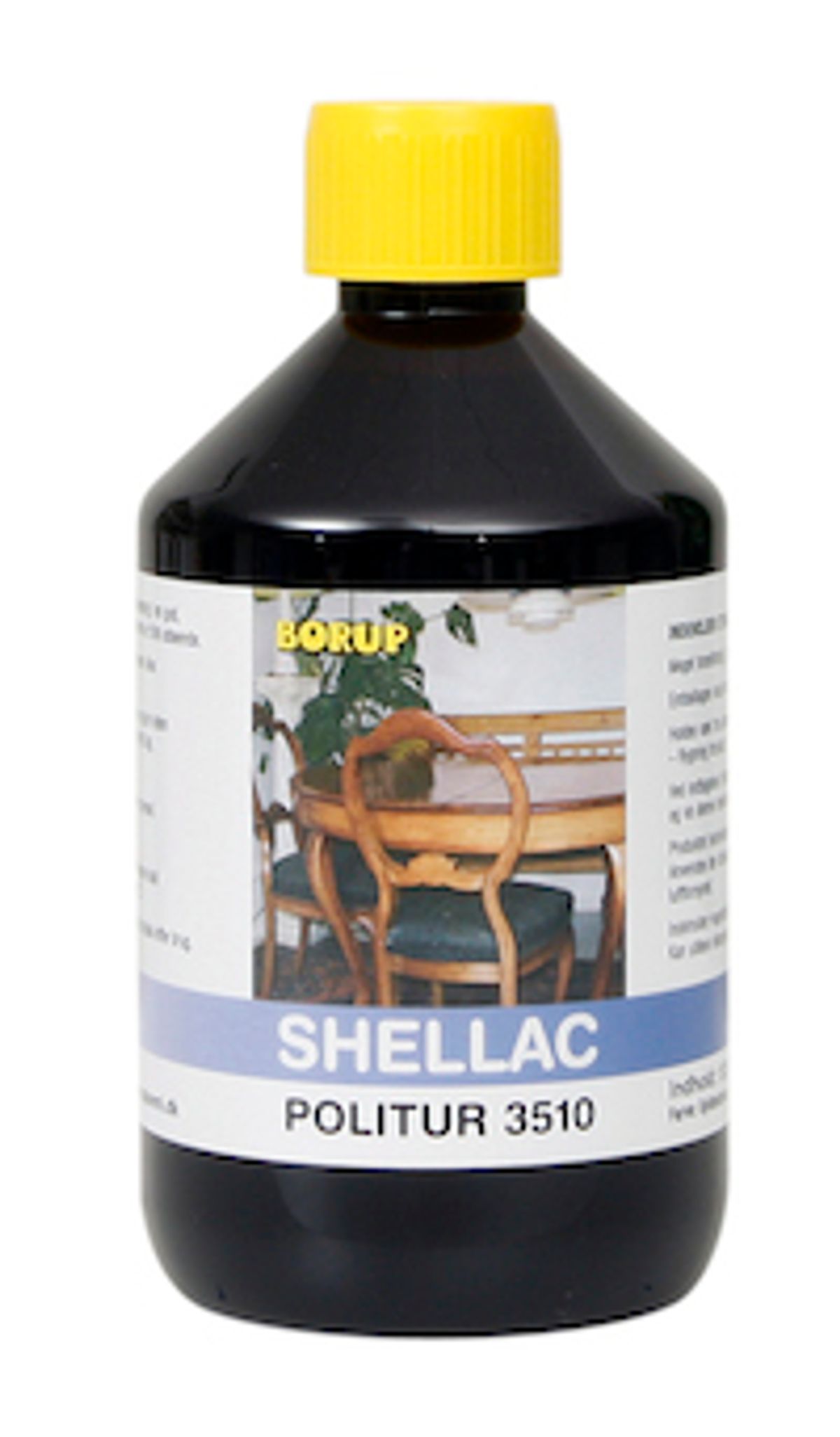 Borup Kemi shellac politur 3510, 1/2 L