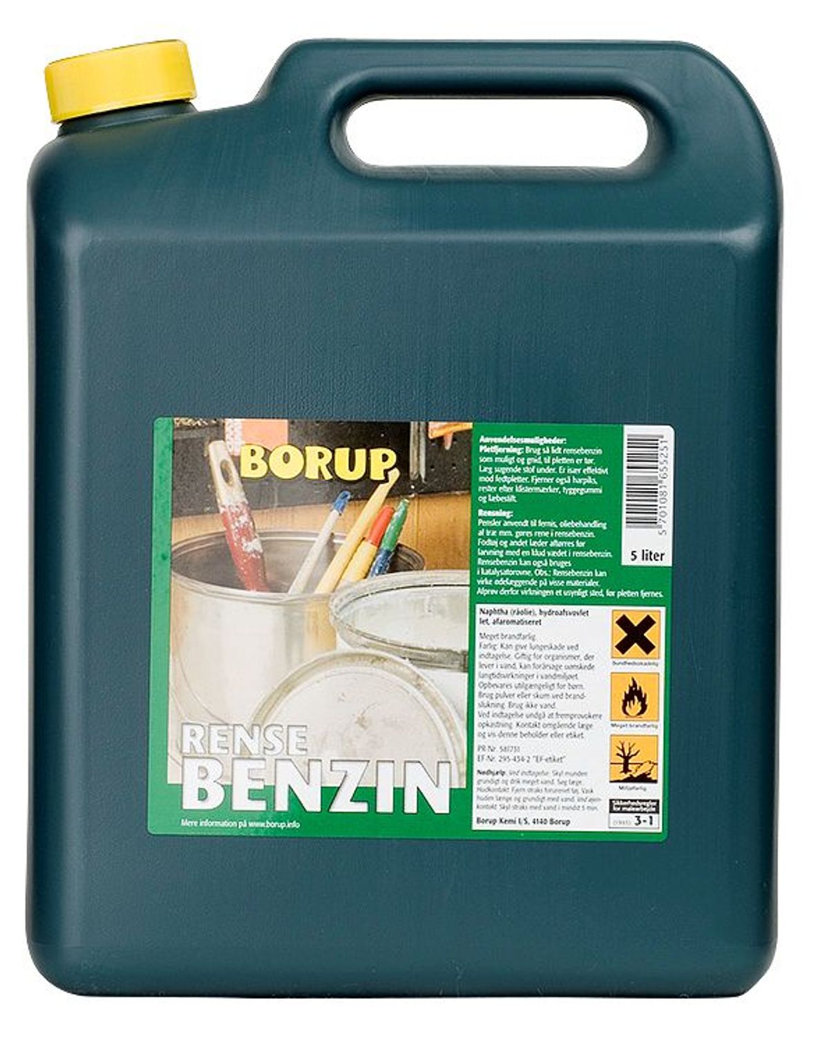 Borup Rensebenzin 5 Liter