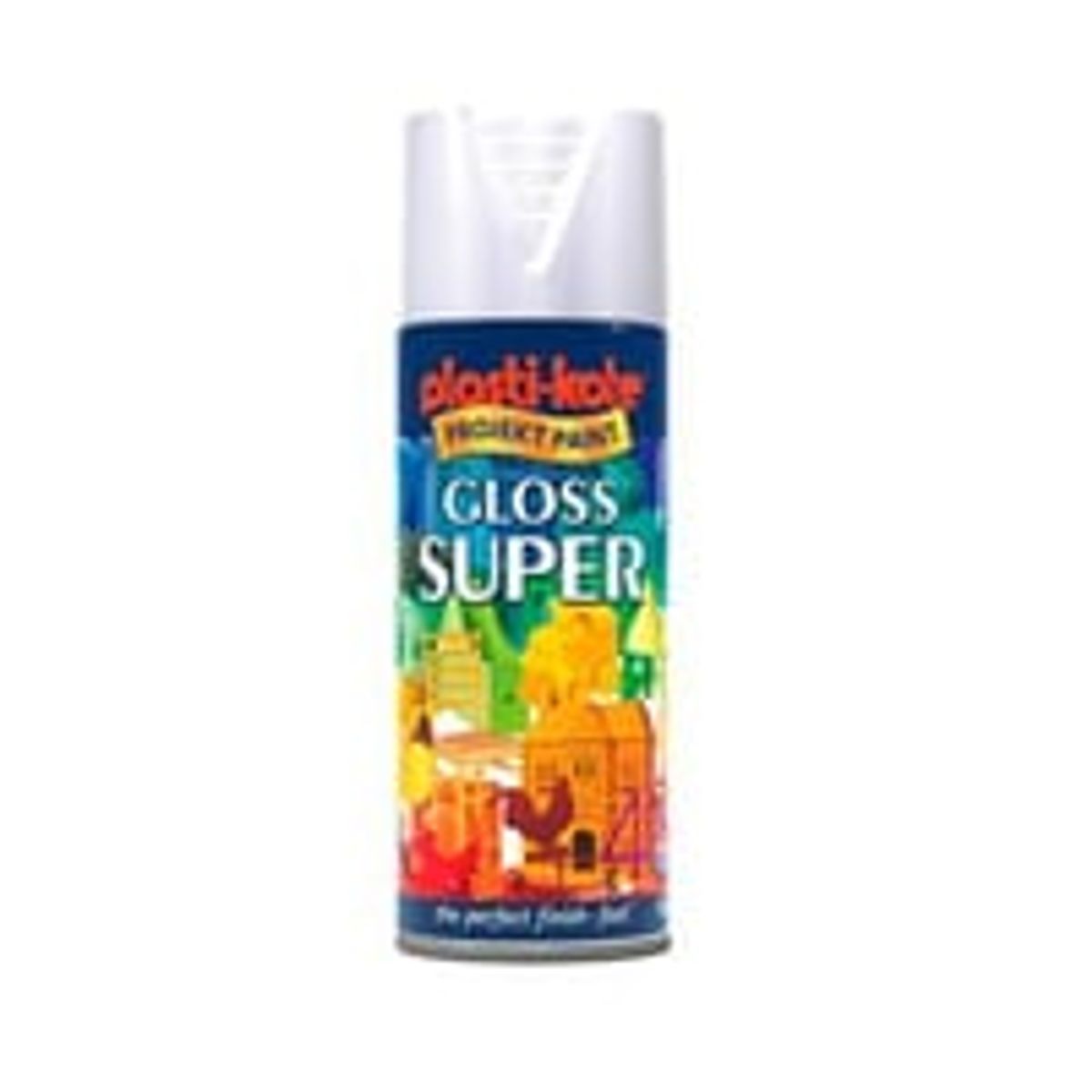 Borup Super Sparymaling Hvid Blank 9010b - 400 ml