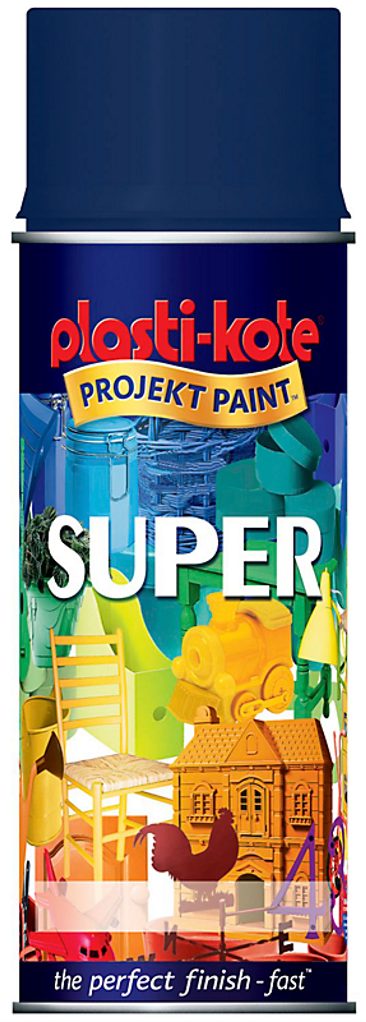 Borup Super Spraymaling Marine blå 5003 - 400 ml