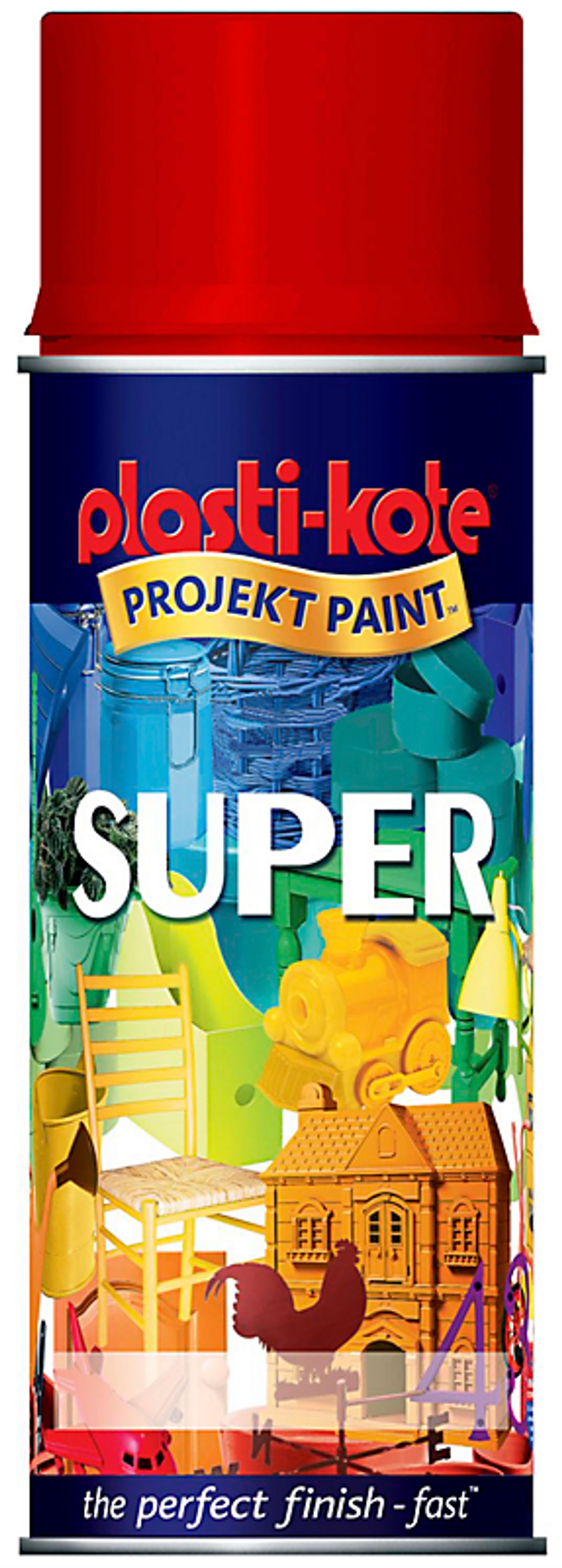 Borup Super Spraymaling Postrød 3020 - 400 ml