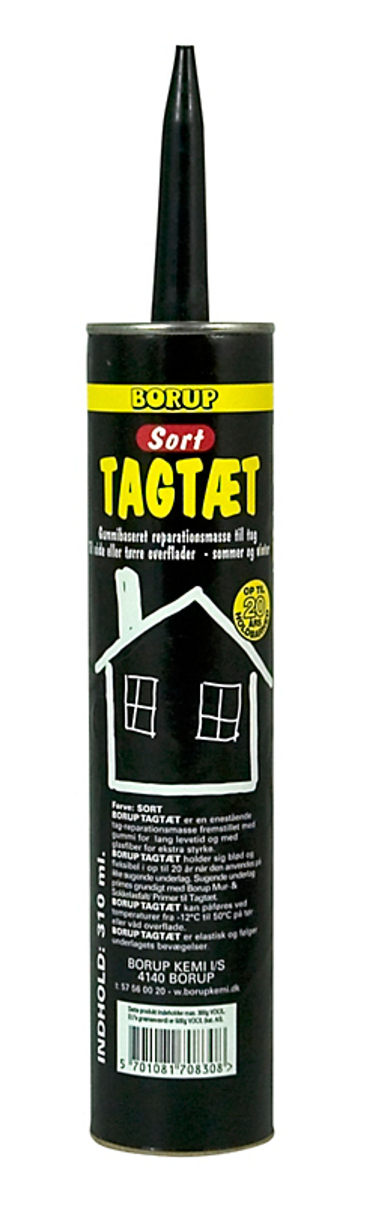 Borup tag-tæt Eksklusiv afgift. Patron 313ml