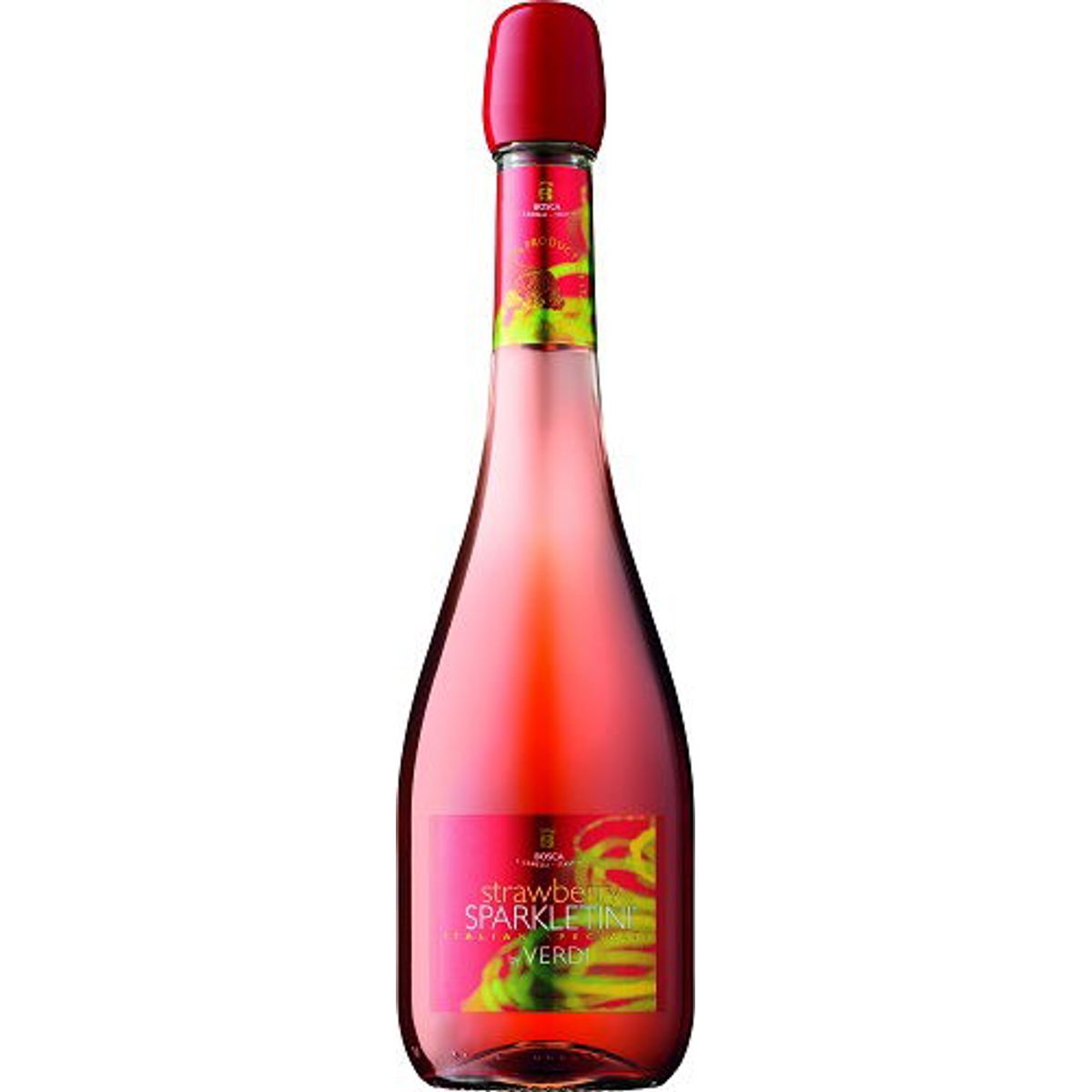 Bosca Verdi Sparkletini Strawberry +Pant 0,75 Ltr