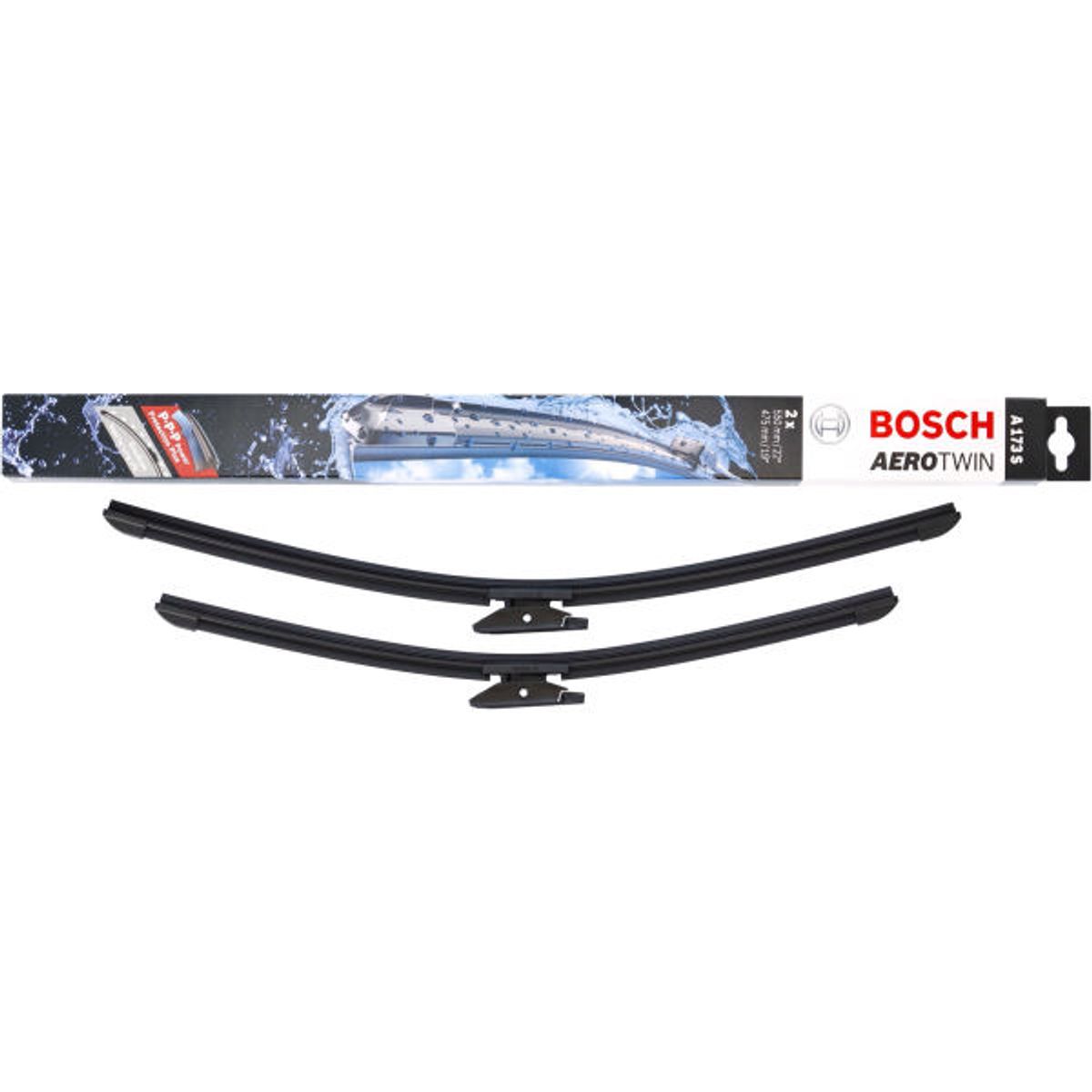 Bosch aerotwin viskerblade A173S 2 stk. 550mm/22" - 475mm/19"