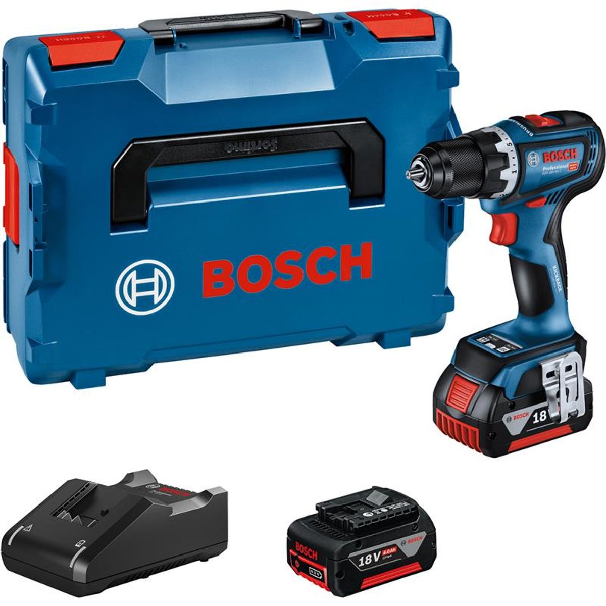 Bosch akku bore-/skruemaskine GSR 18V-90 C Professional