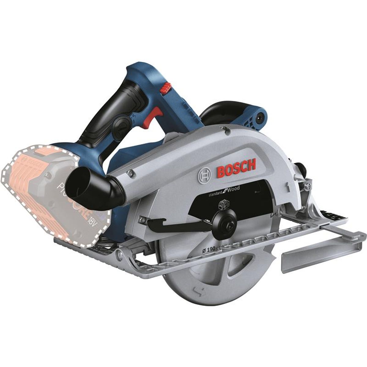 Bosch akku Rundsav GKS 18V-68 C Solo