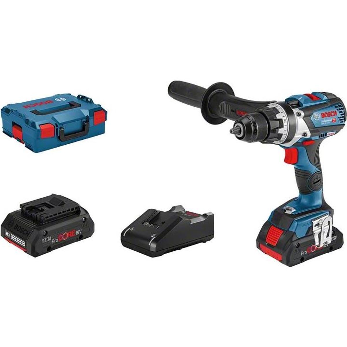 Bosch akku Skruemaskine GSR 18V-110 C 2x4,0Ah ProCORE