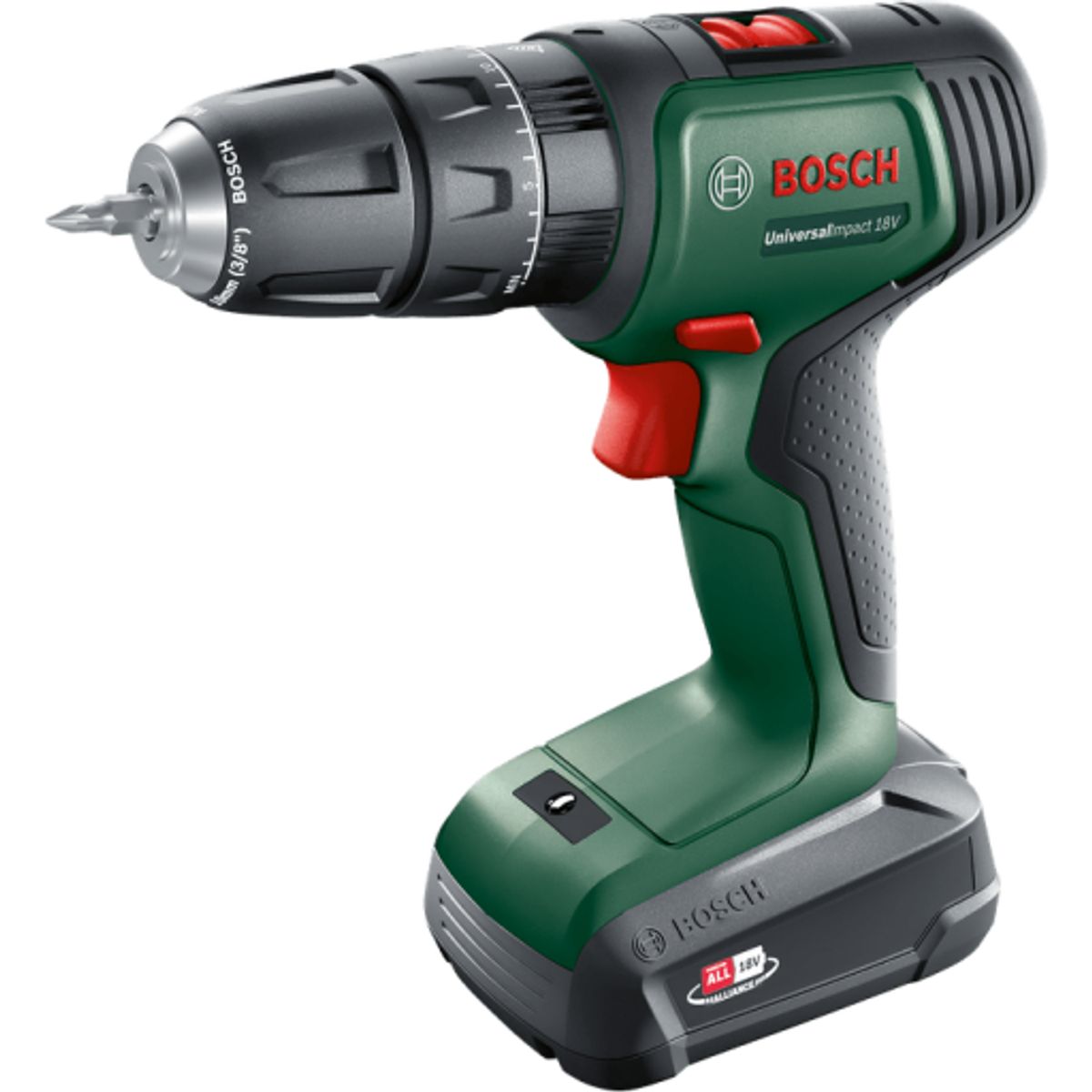 Bosch akku slagboremaskine med batteri 18volt - 1,5Ah