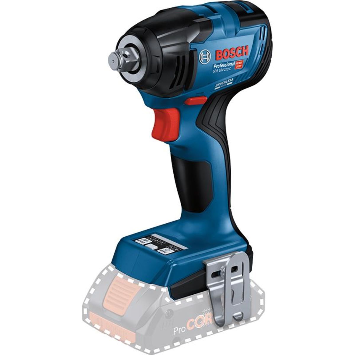 Bosch akku Slagnøgle GDS 18V-210 C solo