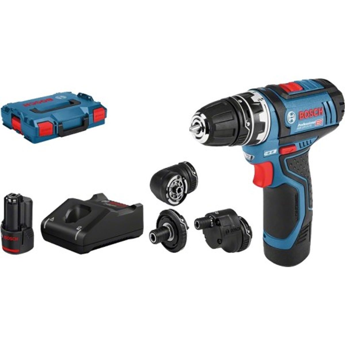 Bosch bore-skruemaskine GSR 12V-15 FC professional i kasse, m. 2batteri