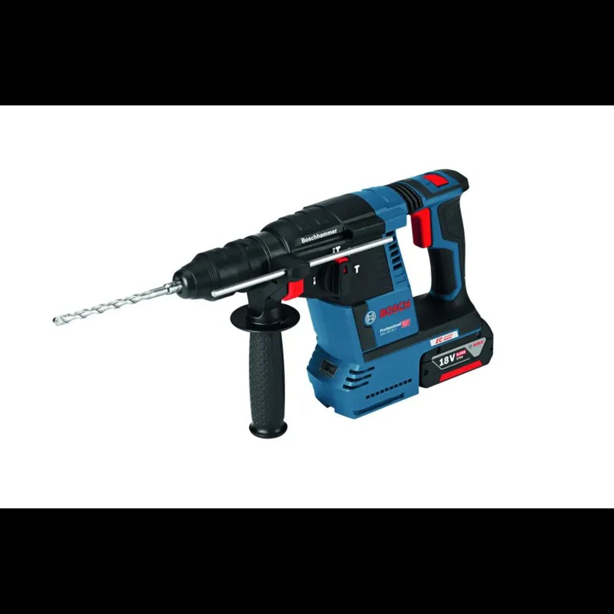 Bosch Borehammer Gbh 18V-26 F 2x5,5a Pc L-boxx - 061191000F