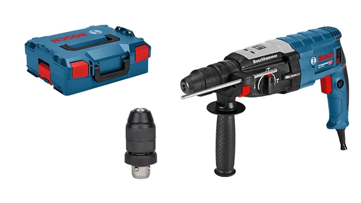 Bosch Borehammer GBH 2-28 F Professional med SDS-plus, i L-BOXX