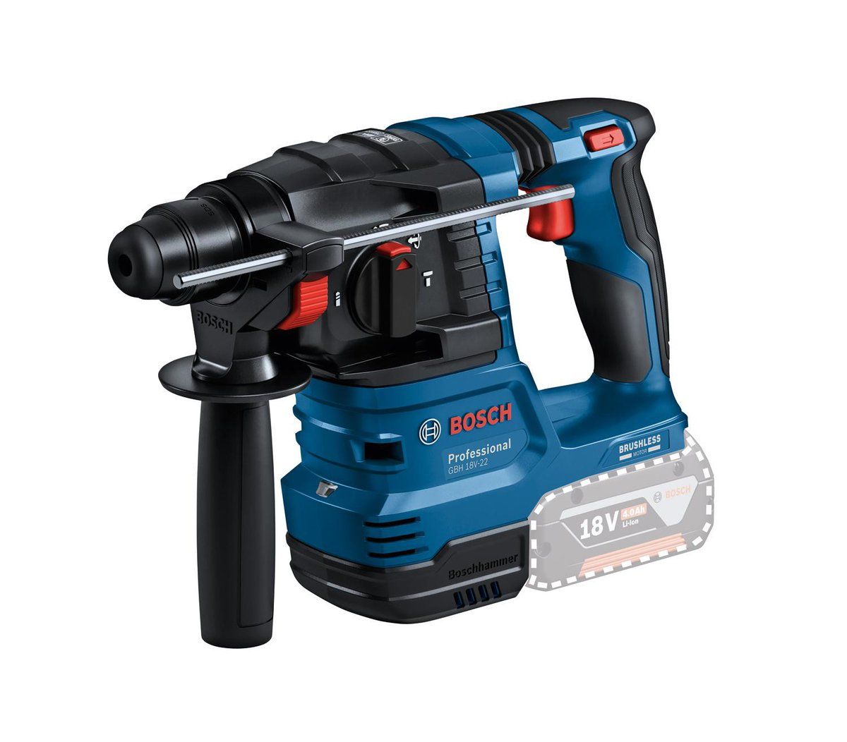 Bosch Borehammer GBH18V-22 Solo