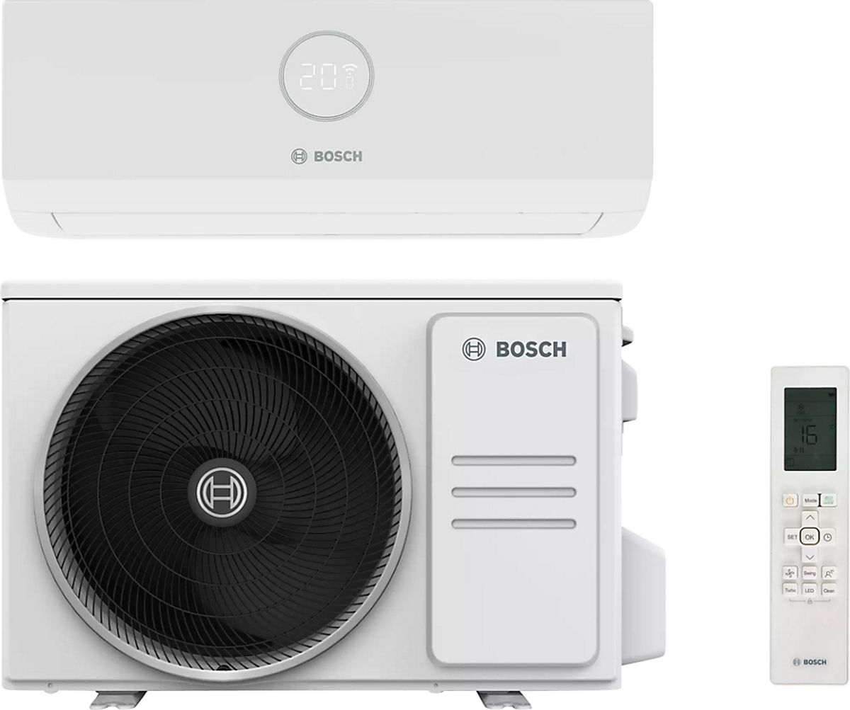 Bosch Climate 3000i 35 WE varmepumpe 3,5 kW. Luft/luft Inde- & udedel