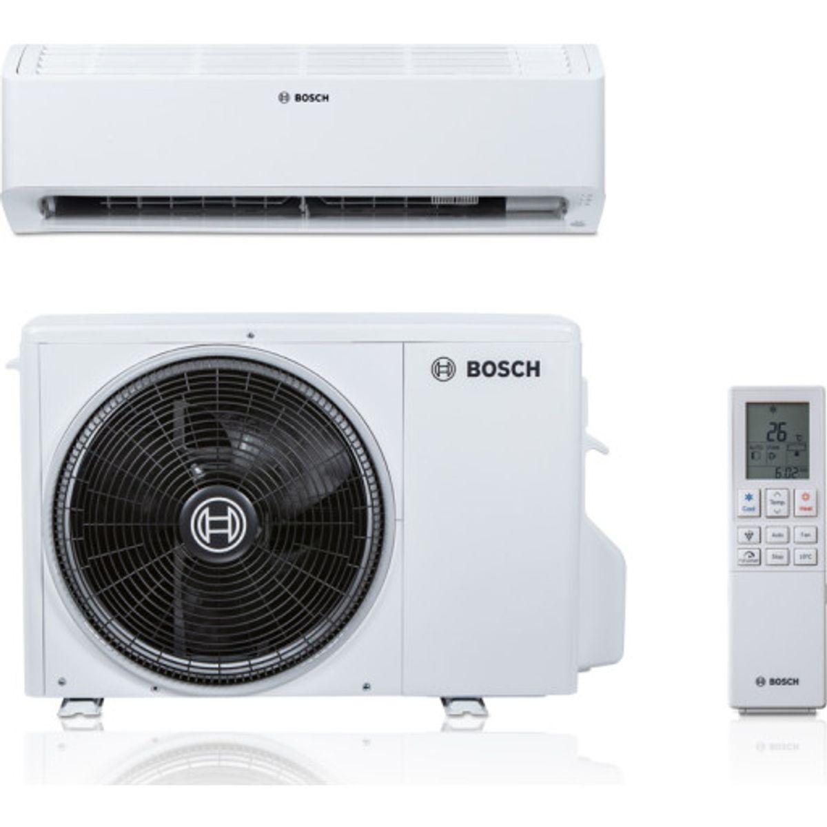 Bosch Climate 6101I-SET 65 HE luft til luft varmepumpesæt, 6,5 kW